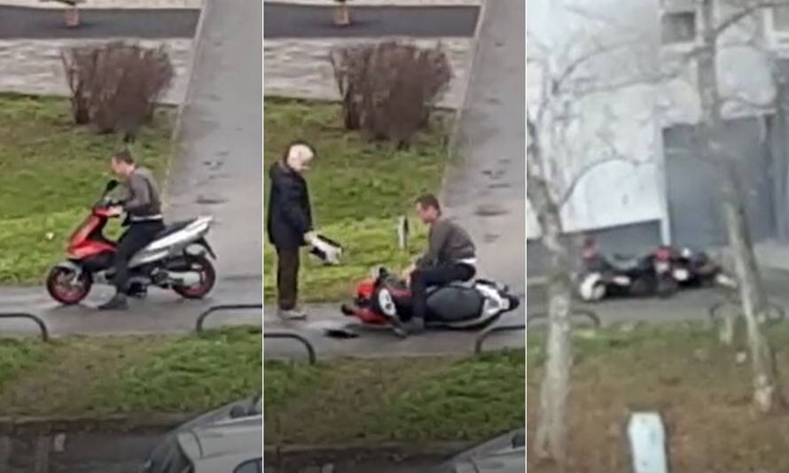 Rusija? Ne, Prečko. Kaciga? Ma ne treba, idem do zida samo...