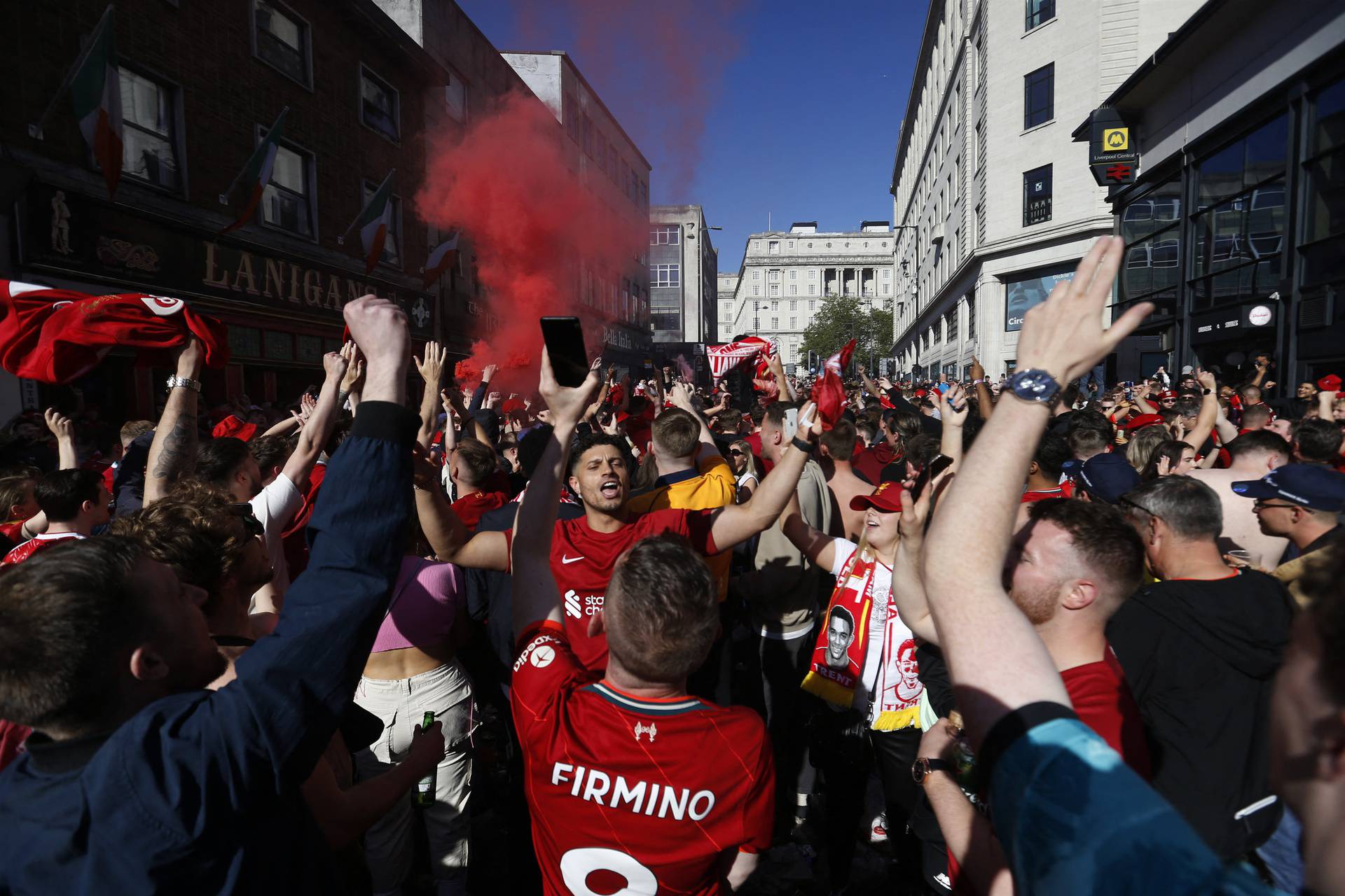 Fans gather in Liverpool for the Champions League Final - Liverpool v Real Madrid