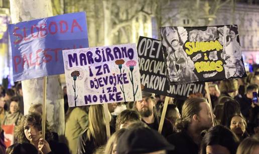 VELIKA GALERIJA Ovo su najbolji kadrovi s No&cacute;nog mar&scaron;a  u ZG-u: 'Stereotipe spalite na loma&ccaron;i!'