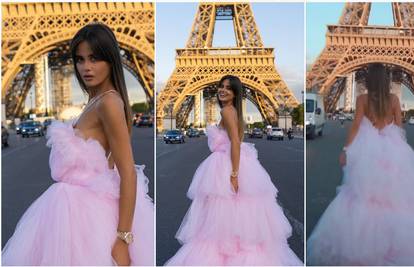 Djevojka Ćalete-Cara napravila pomutnju u Parizu: U raskošnoj haljini trčala po prometnoj cesti