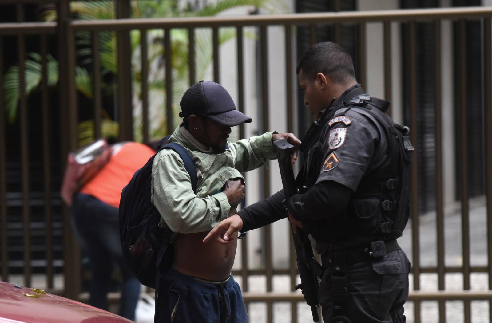 Security forces in Brazil