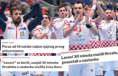 Crnogorci tuguju: Sanjali smo 30 minuta, ali ste nas srušili