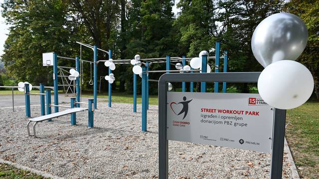 Centar za odgoj i obrazovanje Lug proslavio je svoj dan otvorivši street workout park