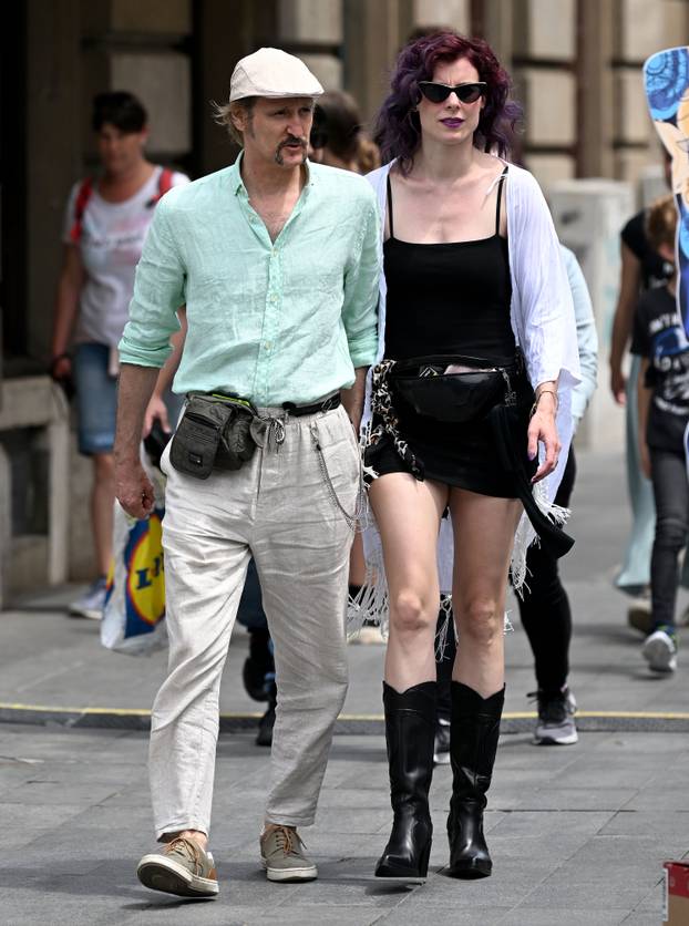 Zagreb: Denis Ahmetašević u šetnji gradom