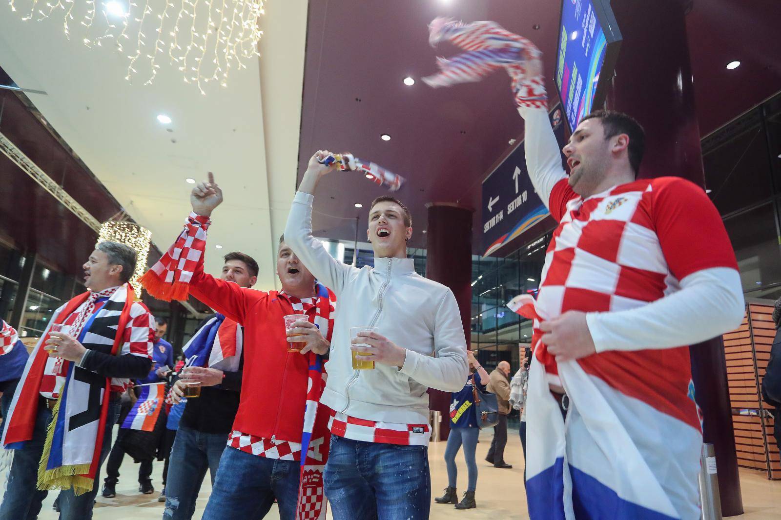 Graz: Hrvatski navijači čekaju posljednji susret Hrvatske u skupini A