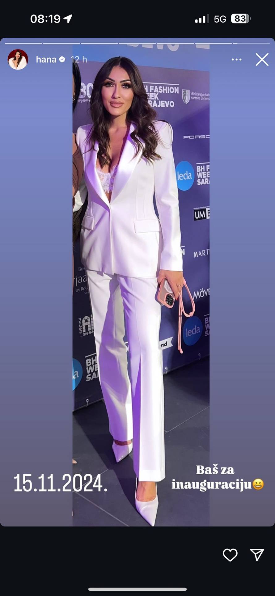 Hana nosila šešir ala Melania i torbu od 6500 €: 'I mi konja za trku imamo. I Lauren me kopira'