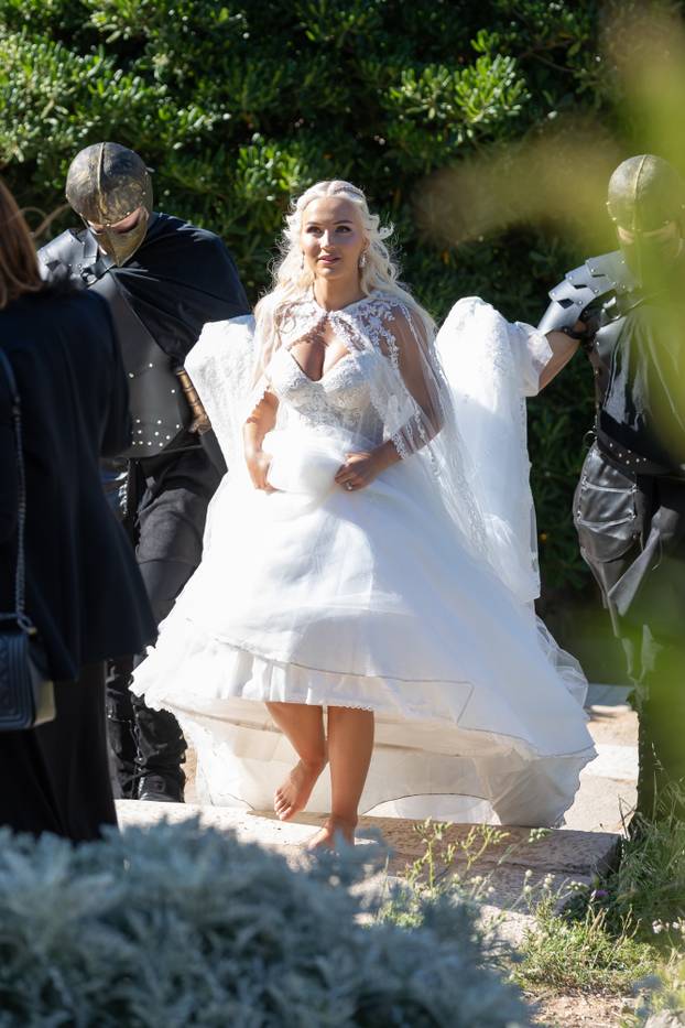 Dubrovnik: Vjenčanje nizozemskog MMA borca Alistair Overeema i njegove zaručnice Sophie na Lovrjencu