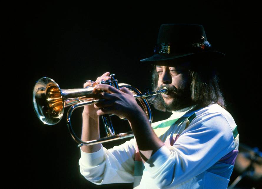 LOS ANGELES - FEBRUARY 23:   Chuck Mangione performing on the TV show "Solid Gold". Credit: Ron Wolfson  / MediaPunch
