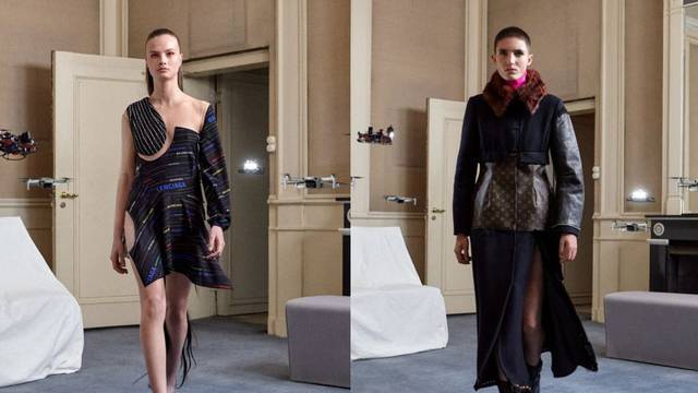 Modni dizajner iz Nizozemske radi novu odjeću od starih dizajnerskih svari s potpisom