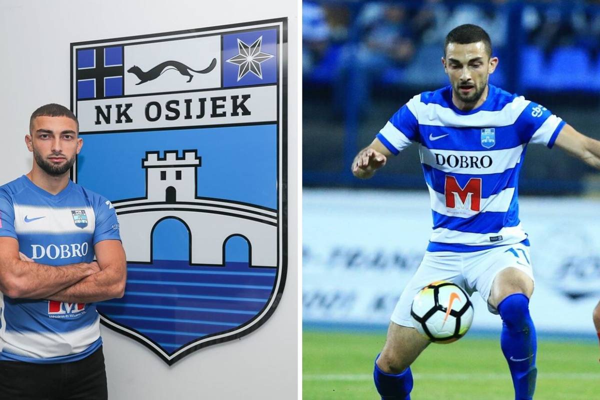 Grezda stigao u Osijek: Ponude su mi slali i Rijeka i Hajduk...