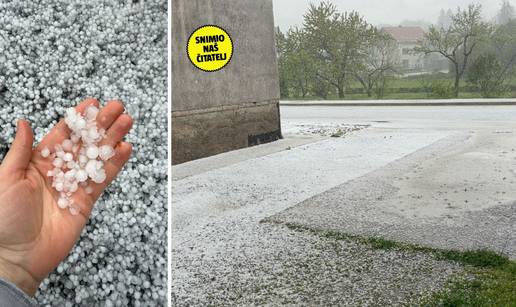 VIDEO Nevrijeme je poharalo Hrvatsku: U Ogulinu pala tu&ccaron;a