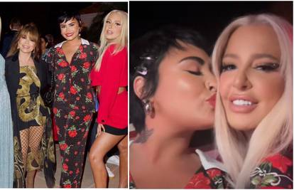 Demi Lovato ljubila je djevojku na raskošnoj zabavi Paris Hilton