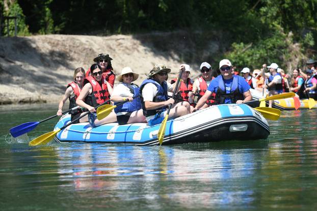 Rafting Hrvatskom Amazonom - Drava 2025. od legradskog ušća Mure u Dravu do Ješkova