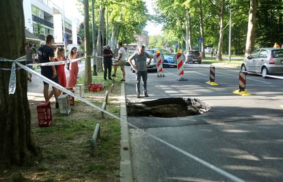 Nakon mjesec dana opet se otvorila rupa na Bukovačkoj