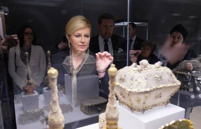 Predsjednica otvorila izložbu Katarina Velika u Zagrebu
