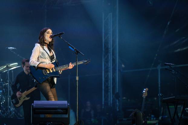 Zagreb: Grupa St. Vincent nastupila je na zadnjem danu 17. INMusic festivala