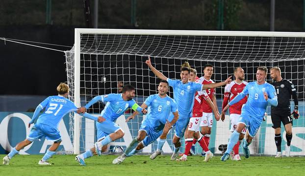 Euro 2024 Qualifier - Group H - San Marino v Denmark