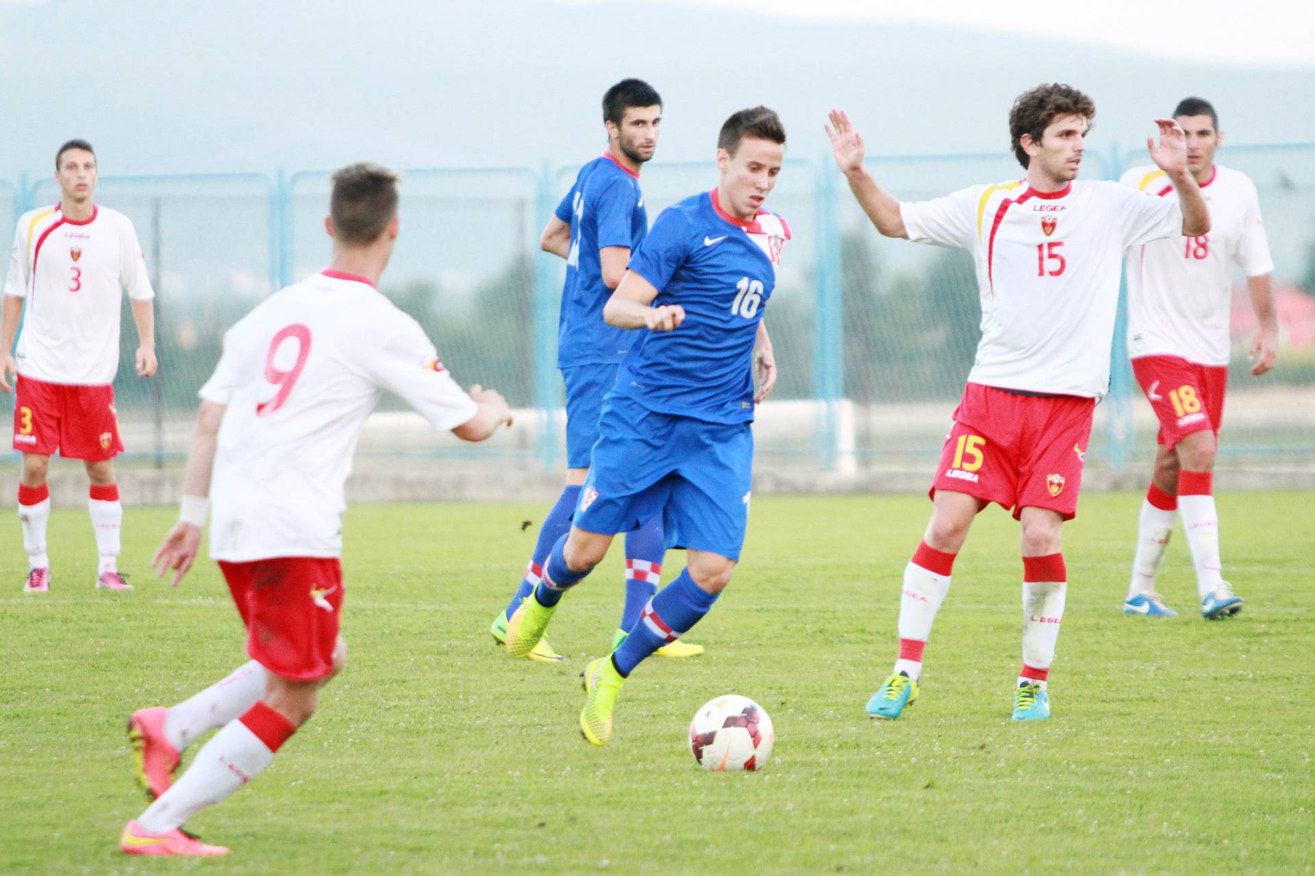 Senj: Prijateljska utakmica U-21 reprezentacija, Hrvatska - Crna Gora