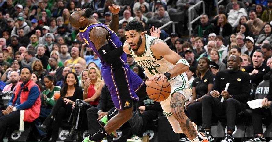 NBA: Los Angeles Lakers at Boston Celtics