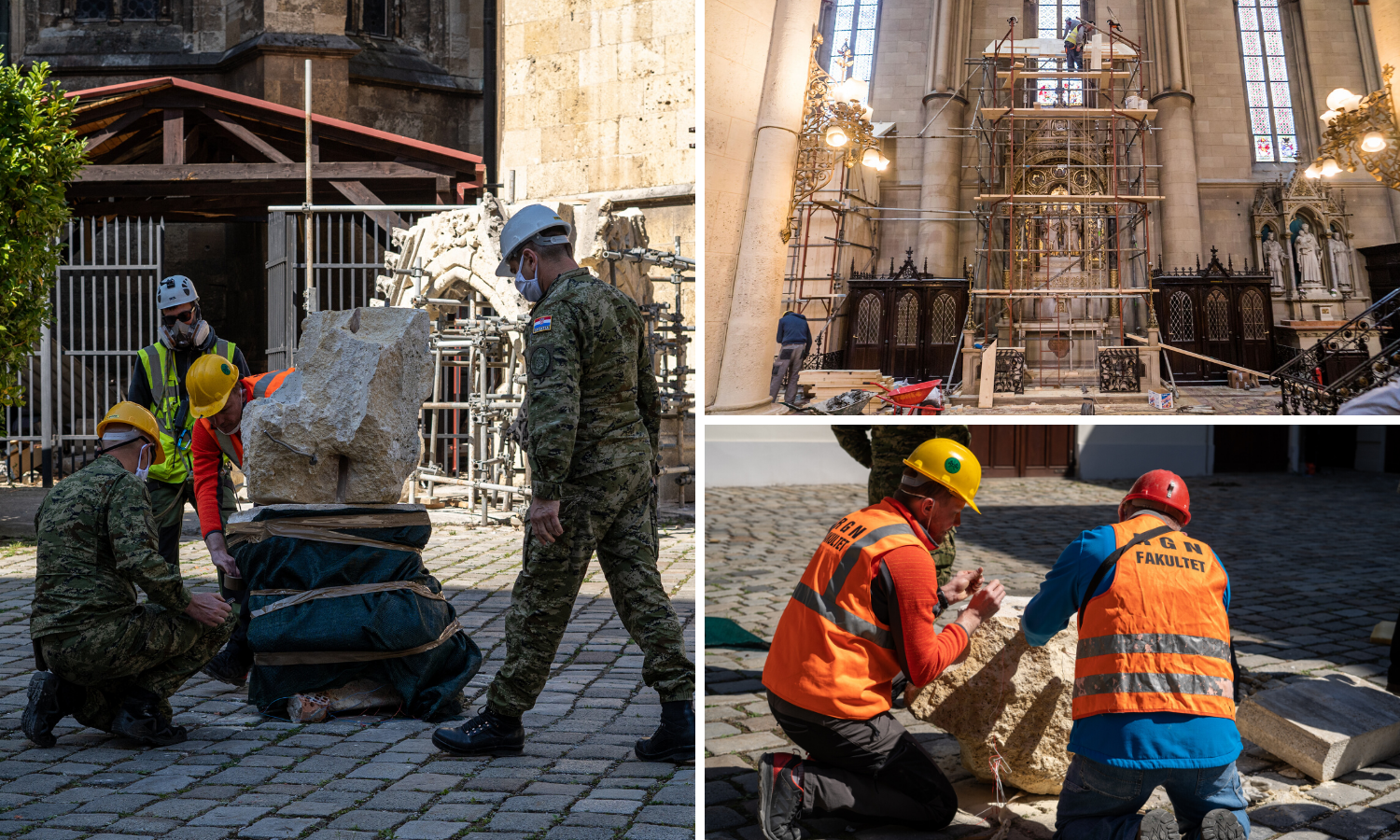 Opasne tornjeve Zagrebačke katedrale rušit će dinamitom