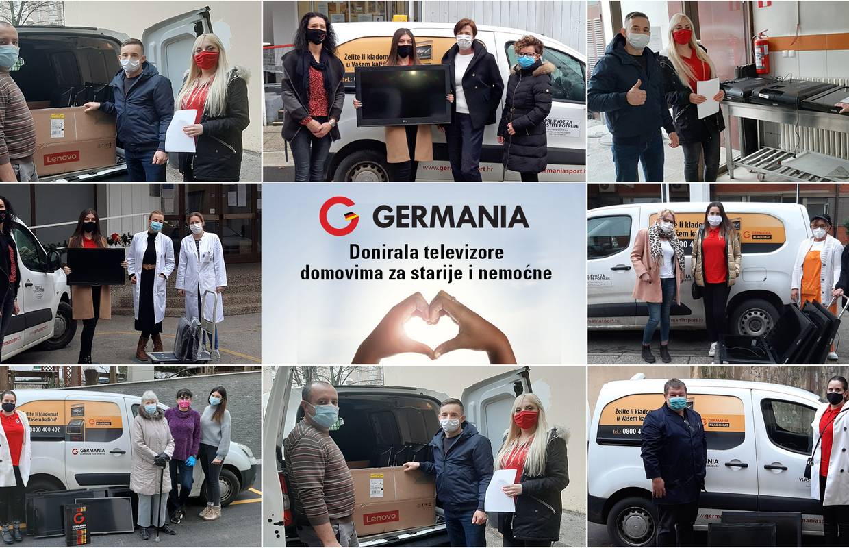 Germania donirala televizore zagrebačkim domovima za starije i nemoćne