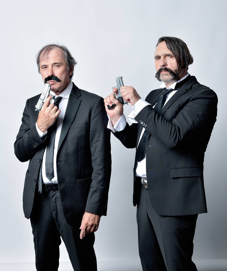 Zoran Prodanović Prlja i Damir Martinović Mrle iz grupe Let 3