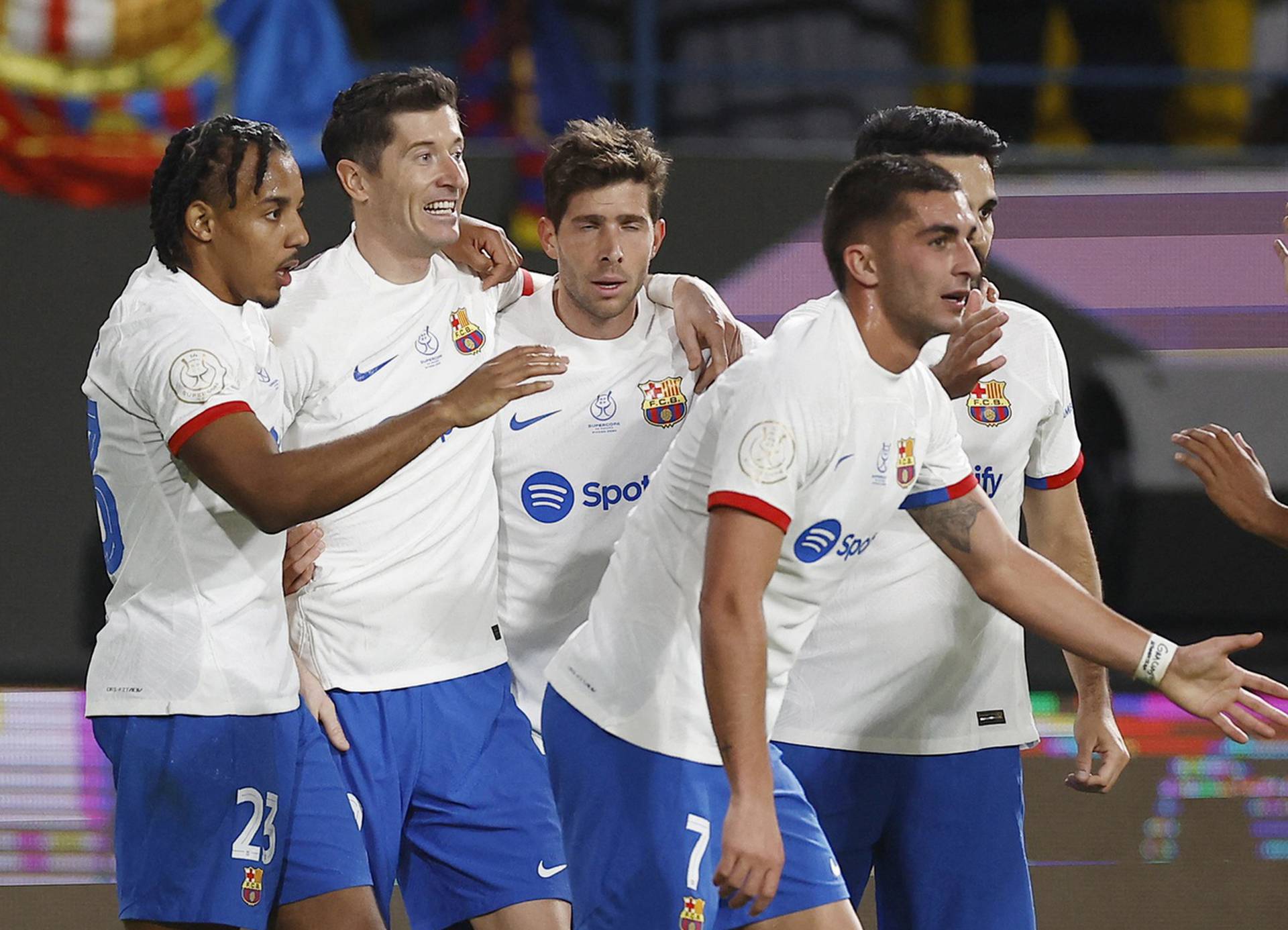 Spanish Super Cup - Semi Final - FC Barcelona v Osasuna