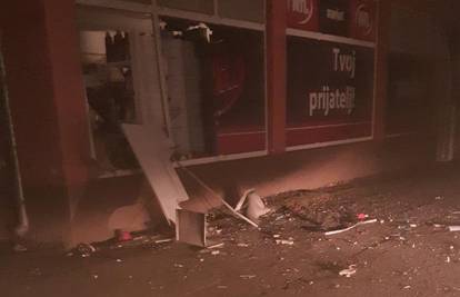 Eksplozivom raznijeli bankomat u blizini Osijeka: 'Jako smo se uplašili, cijelo naselje se treslo'