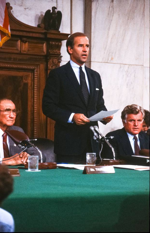 Bork Confirmation Hearing, Washington, District of Columbia, USA - 15 Sep 1987