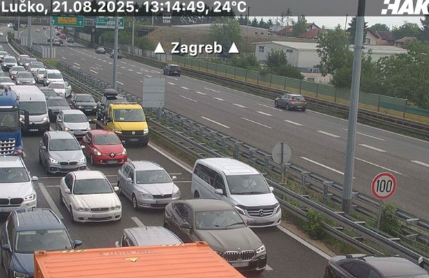 FOTO Pogledajte kaos nakon strašne nesreće na A3 i sudara! Kolone su preko 10 kilometara