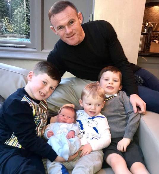 Rooney je prekršio 'tradiciju': Četvrti sin dobio neobično ime