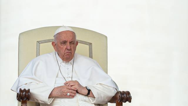 Vatikan: Opća audijencija pape Franje na Trgu svetog Petra