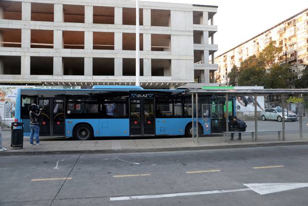 Zagreb: &Scaron;trajk ZET-a na Glavnom kolodvoru