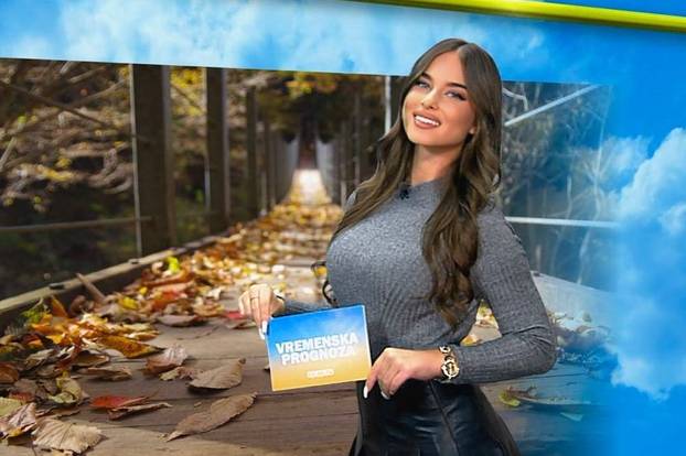 FOTO Prognoza je u BiH uz nju uvijek vruća! Nikog ne zanima bijeli Božić, samo nju gledaju