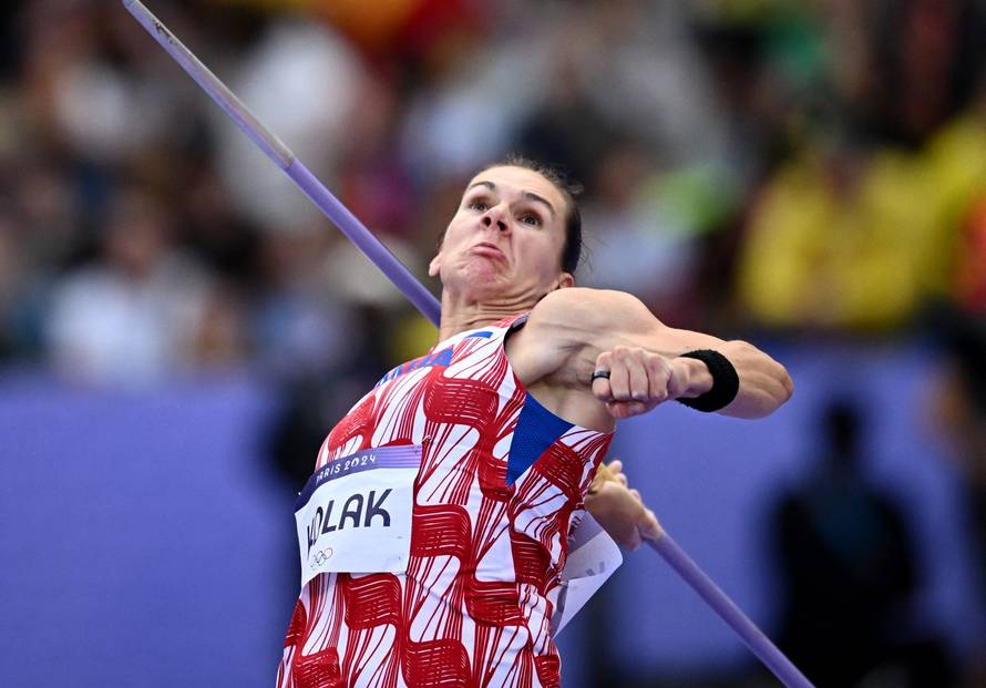 Athletics - Women's Javelin Throw Qualification-Gp B