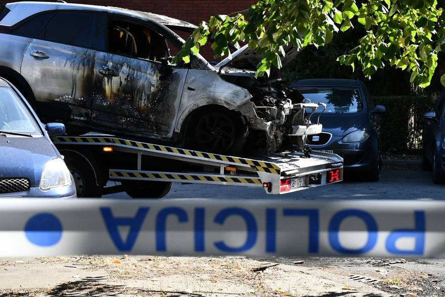 Slavonski Brod: O&ccaron;evid na mjestu po&zcaron;ara automobila zamjenice dr&zcaron;avne odvjetnice