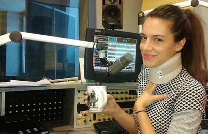  Nives Čanović ozlijedila vrat pa i na posao nosi ovratnik 