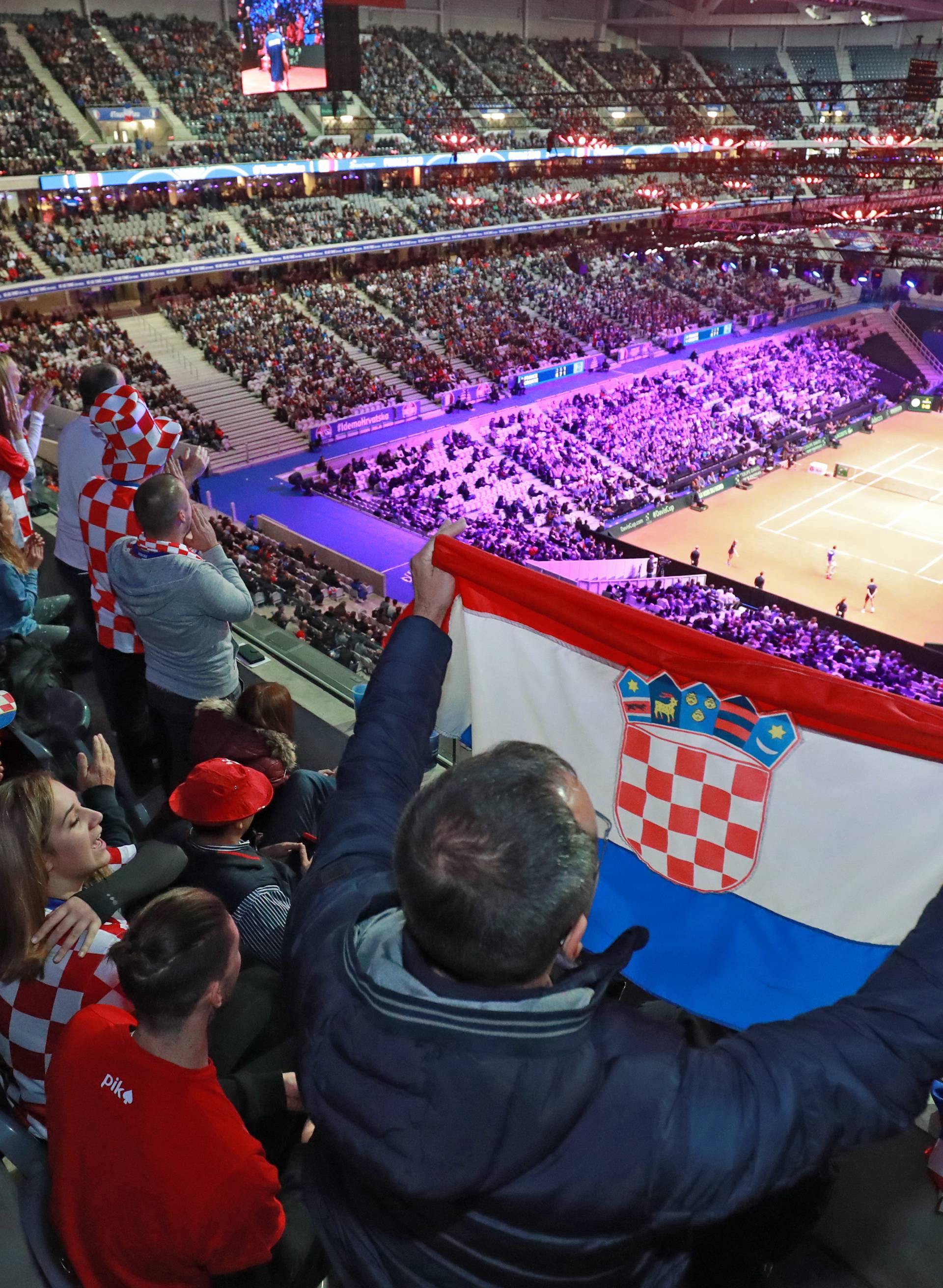 Lille: U 2. mecu finala Davis Cupa sastali se Jo-Wilfred Tsonga i Marin Cilic