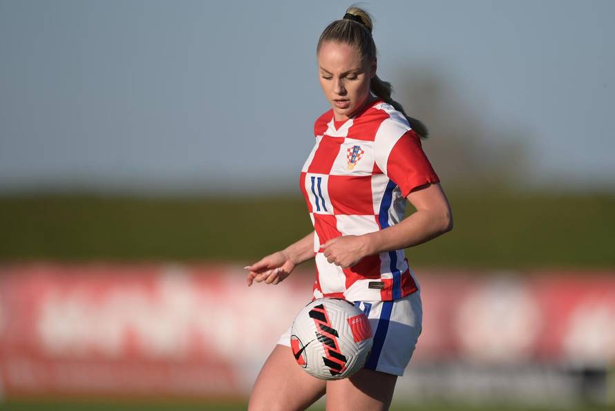 Velika Gorica: Nogometašice Hrvatske protiv Rumunjske u kvalifikacijskoj utakmici za SP