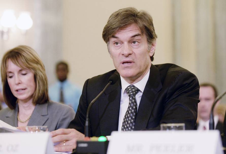 Mehmet Oz, host of the Dr. Oz Show testifies on Protecting Consumers from False and Deceptive Advertising of Weight-Loss Products - DC