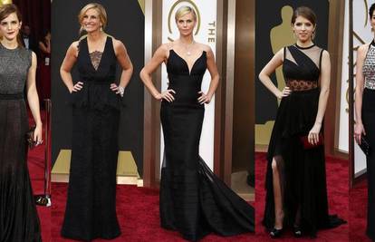 Trendovi s Oscara: Vladale žene u crnom, plavom i "nude"