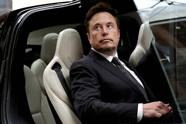 FILE PHOTO: Tesla's CEO Elon Musk in Beijing