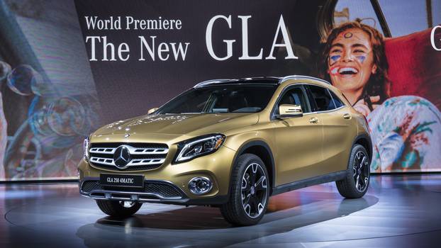 Weltpremiere des neuen Mercedes-Benz GLA