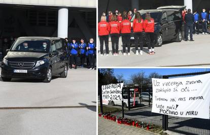 Pljesak i gorki plač odjekivali Koprivnicom: Igračice Podravke oprostile su se od svog trenera