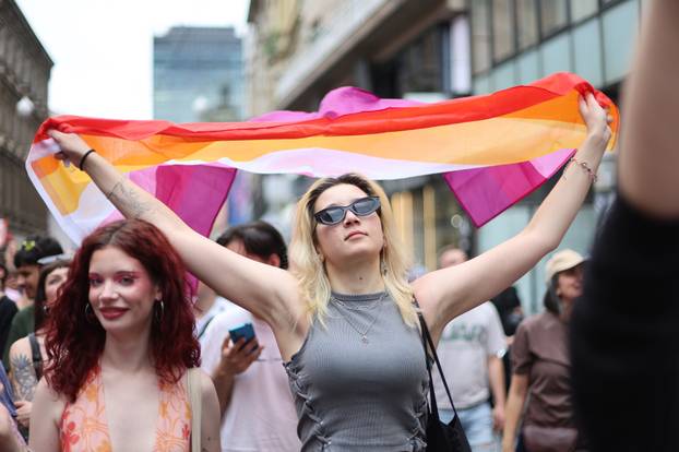 Zagreb: 25. Povorka ponosa LGBTIQ zajednice "Korak po korak, iskorak!"