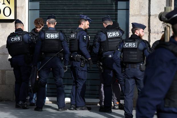 Nationwide strike and anti-government protests called by French unions in France