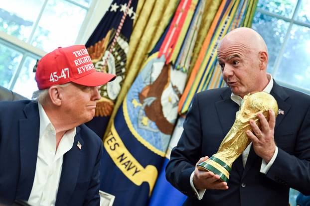 President Donald Trump Announces 2026 World Cup Draw, Washington, District of Columbia, USA - 22 Aug 2025