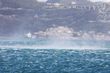 Bakarac: Olujna bura u Bakarskom zaljevu