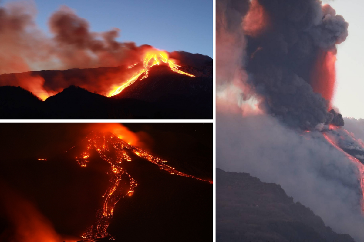 Erupcija Etne zastrašila Talijane, pogledajte spektakularan prizor