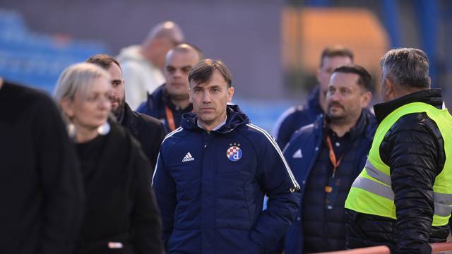 Šibenik: Dario Šimić i Vlatka Peras na utakmici HNK Šibenik i GNK Dinamo 
